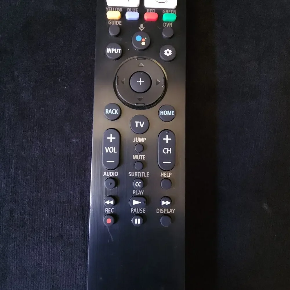 Sony Remote Control Controller RMF-TX520U w/ Microphone for Sony Smart TVs Black